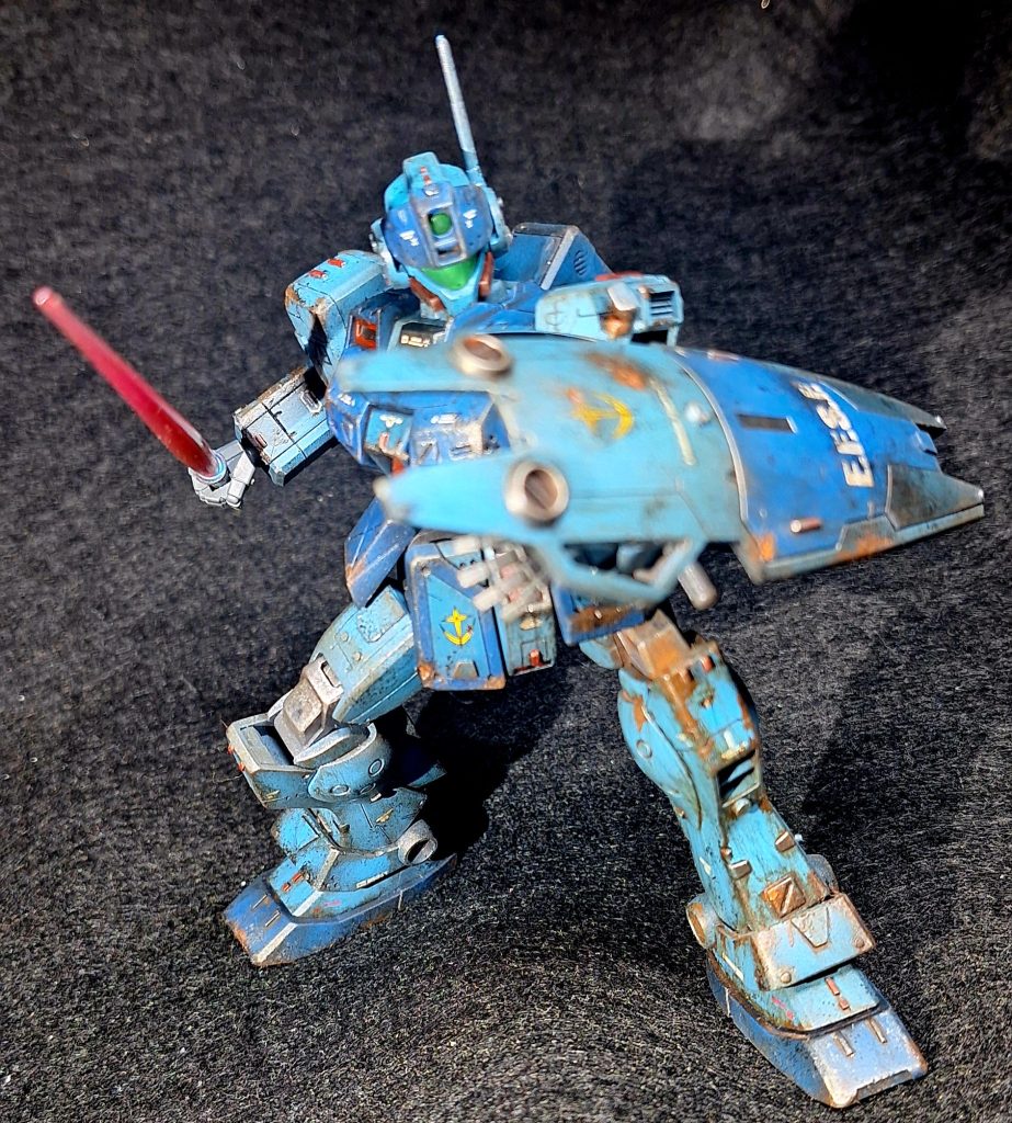 HG　ジム・スナイパーⅡ 全塗装 汚し仕上げ–5枚目/制作者：@feiru777