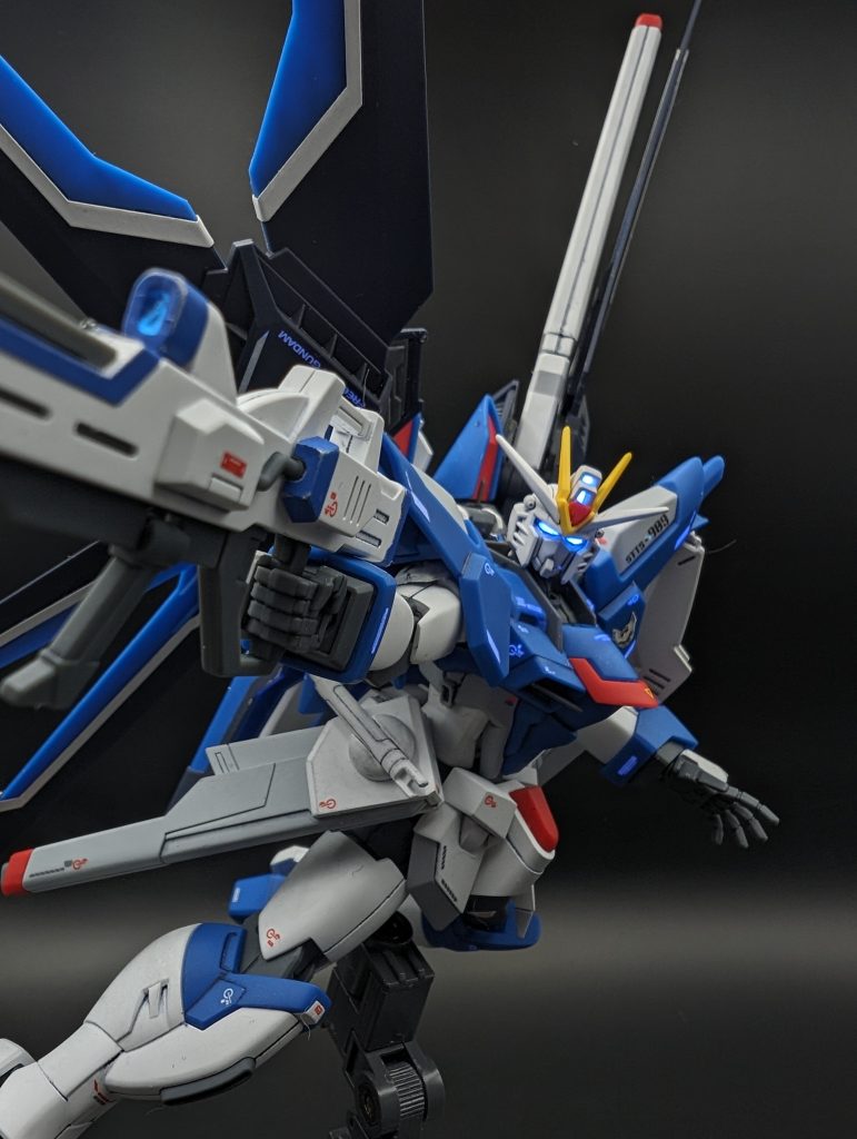 種ポーズ横からショット