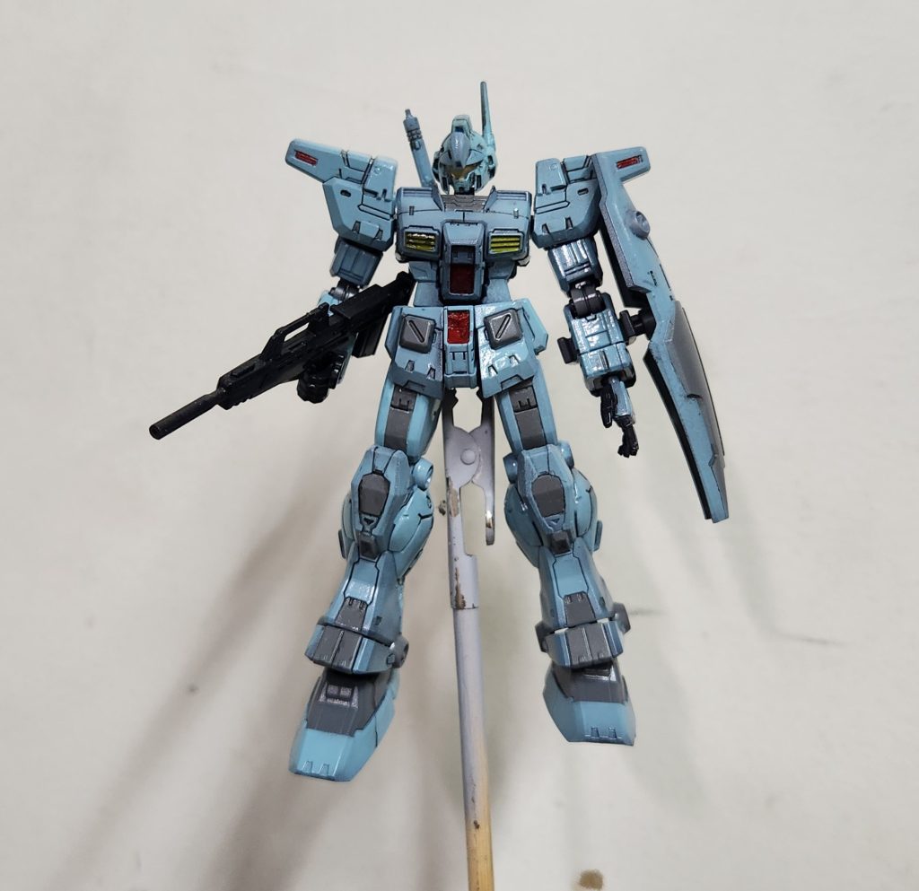 全塗装後全部ABSだから割れないかビビりながらエアブラシで塗装なんとか割れずに終わりました笑