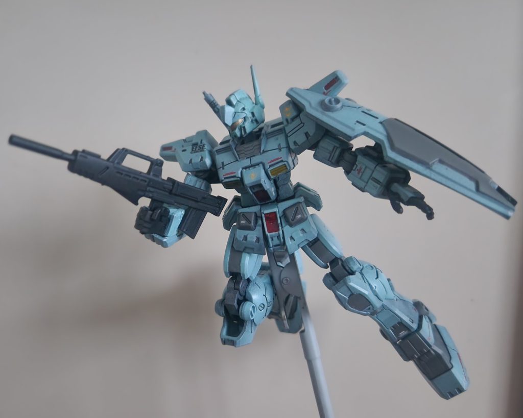 HGのパッケージアートを意識したポージング