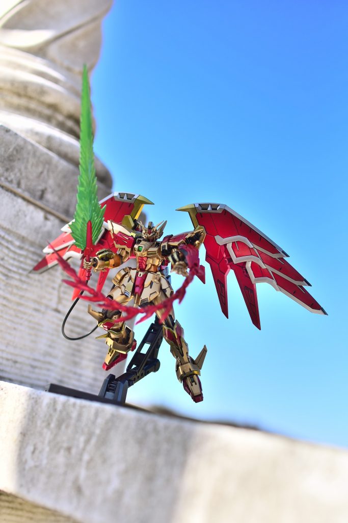 ガードダス（ＨＰ15000）のオマージュポーズで。