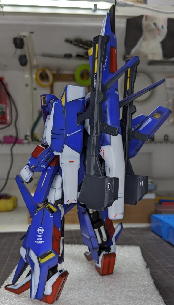 トップコート前ですがナナメ後ろから。