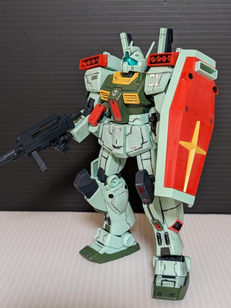 ジムⅢ、ファイヤ！–2枚目/制作者：iinesisugitanokana