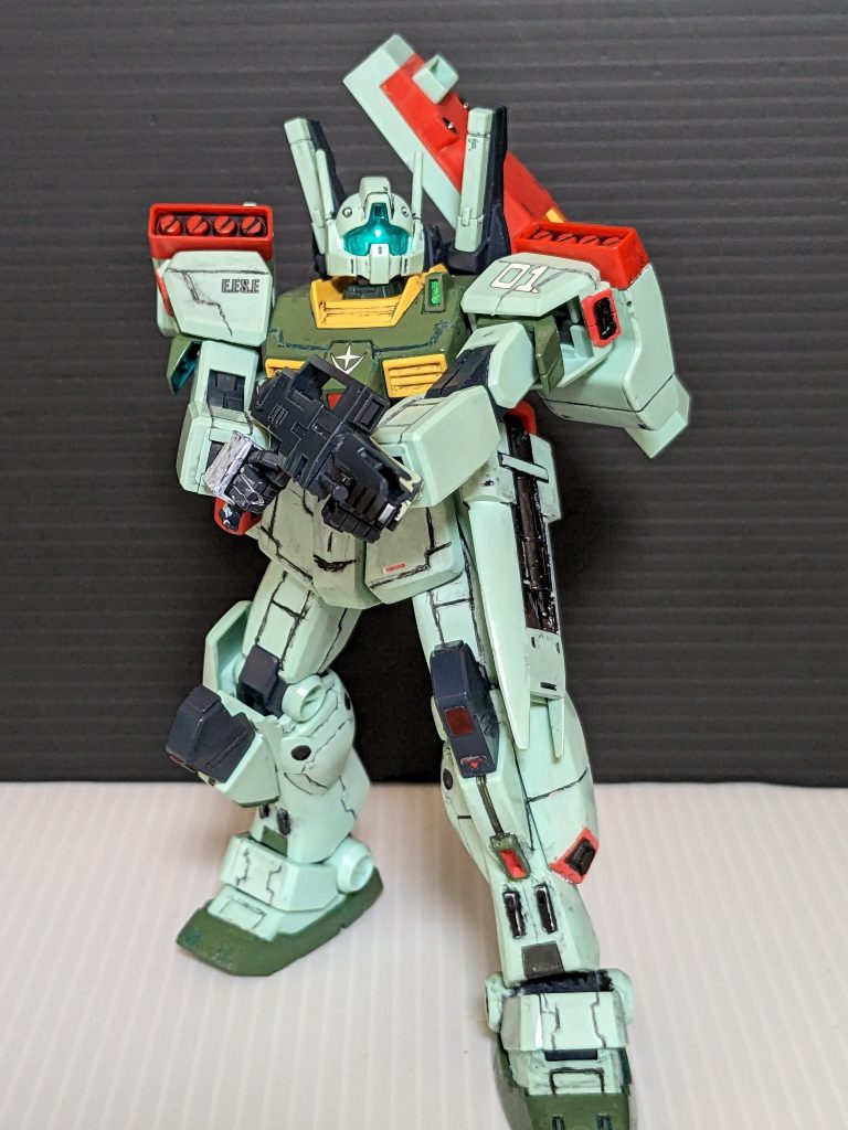 ジムⅢ、ファイヤ！–3枚目/制作者：iinesisugitanokana