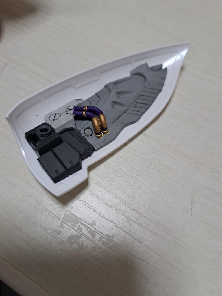 このとおり裏は手抜き塗装です 