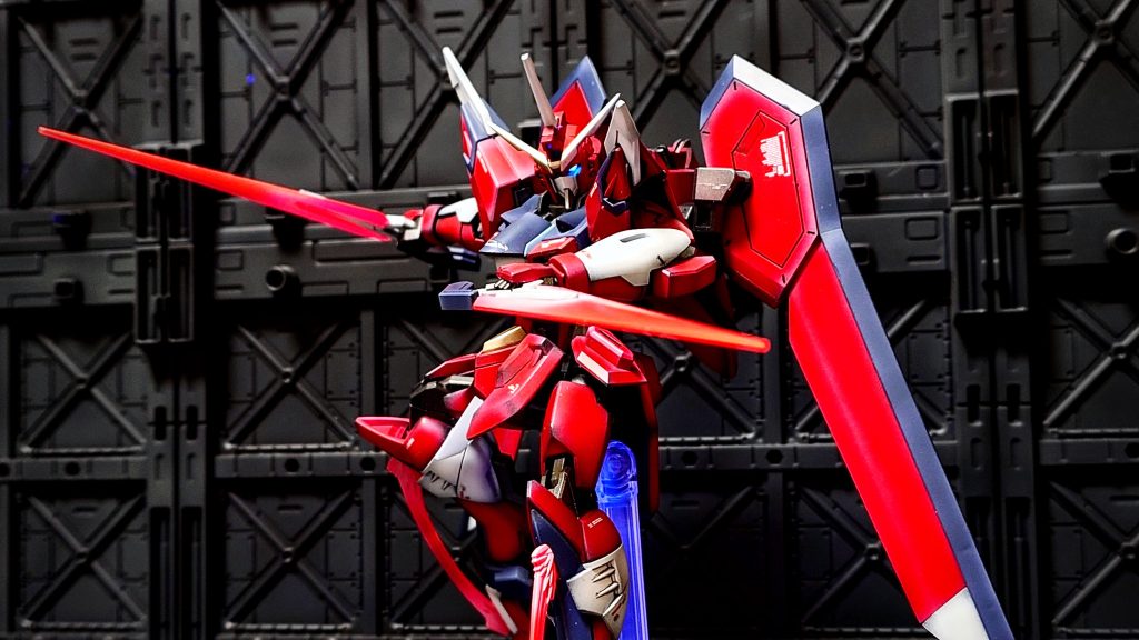 HGイモータルジャスティス グラデーション塗装–5枚目/制作者：れおプラ