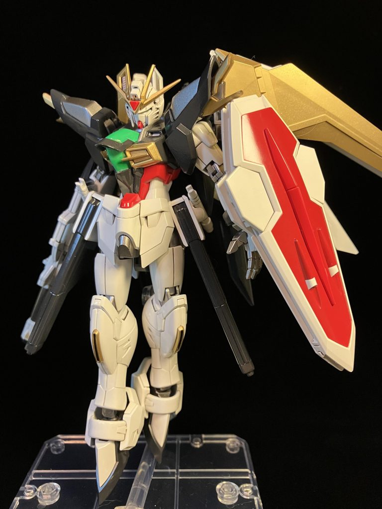 肘関節が結構好き。HGAWダブルエックスに移植したいですね