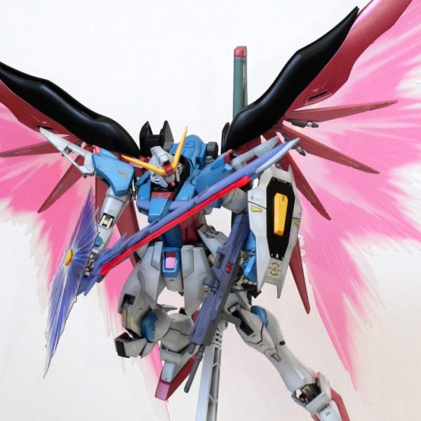 デュークモン　全塗装　完成品　メタリックグラデーション デュークモンをメタリックに塗装！#プラモデル #デジモン