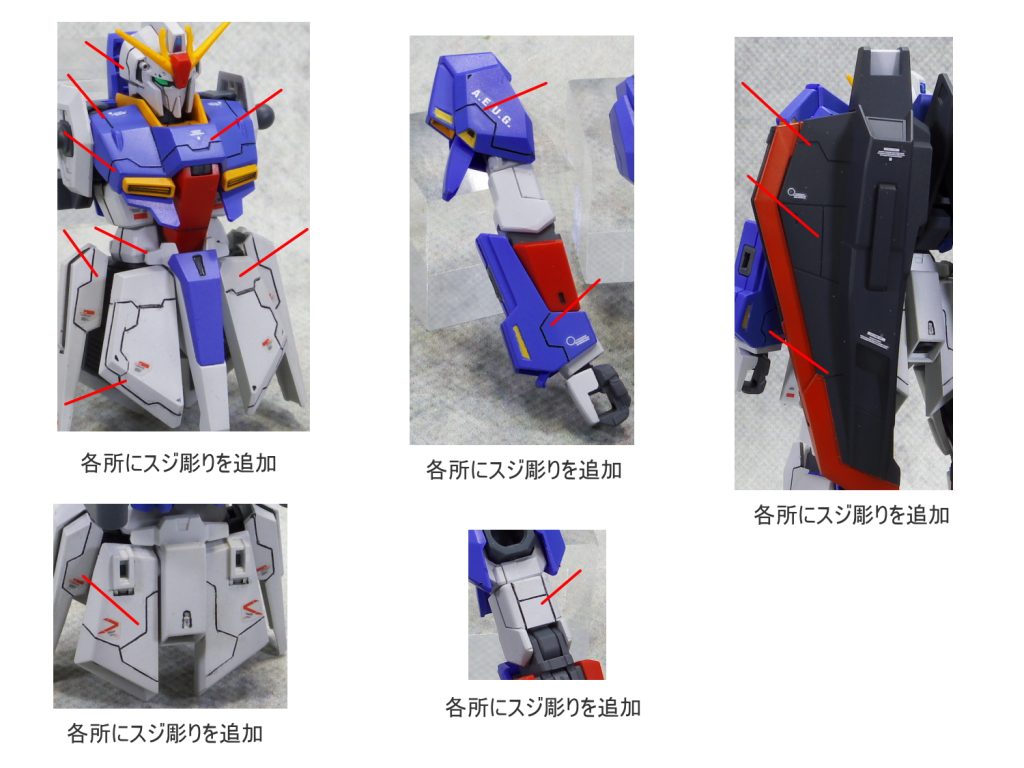 HGUC Zガンダム EVOLUTION PROJECT–2枚目/制作者：gunplacraft