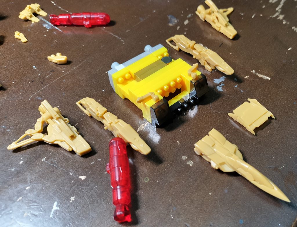 12)ただ、Gディフェンサーから出来た副産物のSFSは思っていたよりかっこよかったので、コレはコレでガチで作り、セットにするマークIIも別途チョイガチで作ってみようかと。