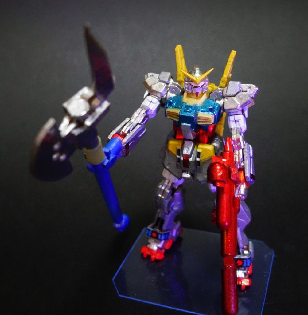 13)なので、レトロ・マークIIは単体になってしまいました。合体変形しなくなったので、シールドもナシでいっか(笑)。