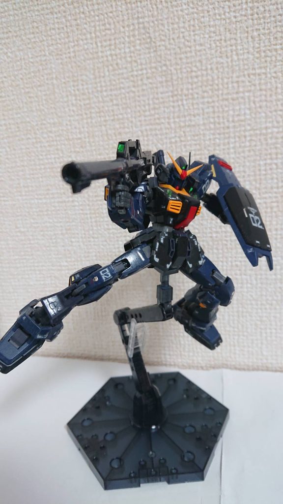 バズーカで大迫力な動き!やはりMarkⅡはかっこいいっスネ!シールも貼ればリアリティUP!