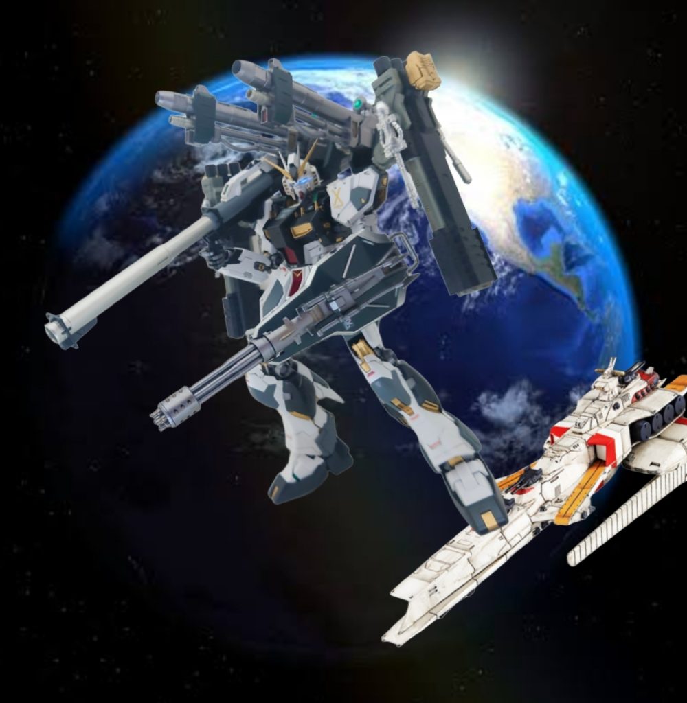 ということで、νガンダム specⅡ(ランチャー装備)でした。ちょうど作成している際に、連邦VSジオンのフェスが始まったので連邦チームでエントリーさせていただきます!