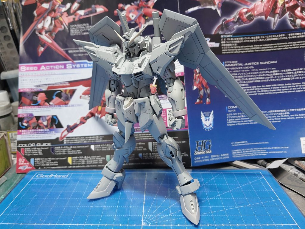 1/144 HGCE イモータルジャスティスガンダム–6枚目/制作者：@dagored00