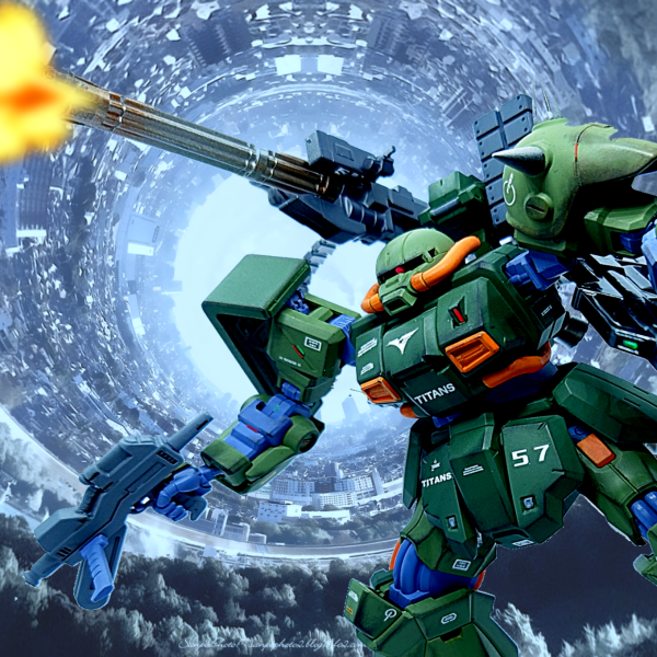 ハイザック　先行量産改修型　(中距離支援機)