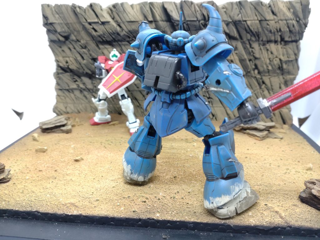 並のMS置いてみました。お高いガチャとお高い食玩夢の共演です✨