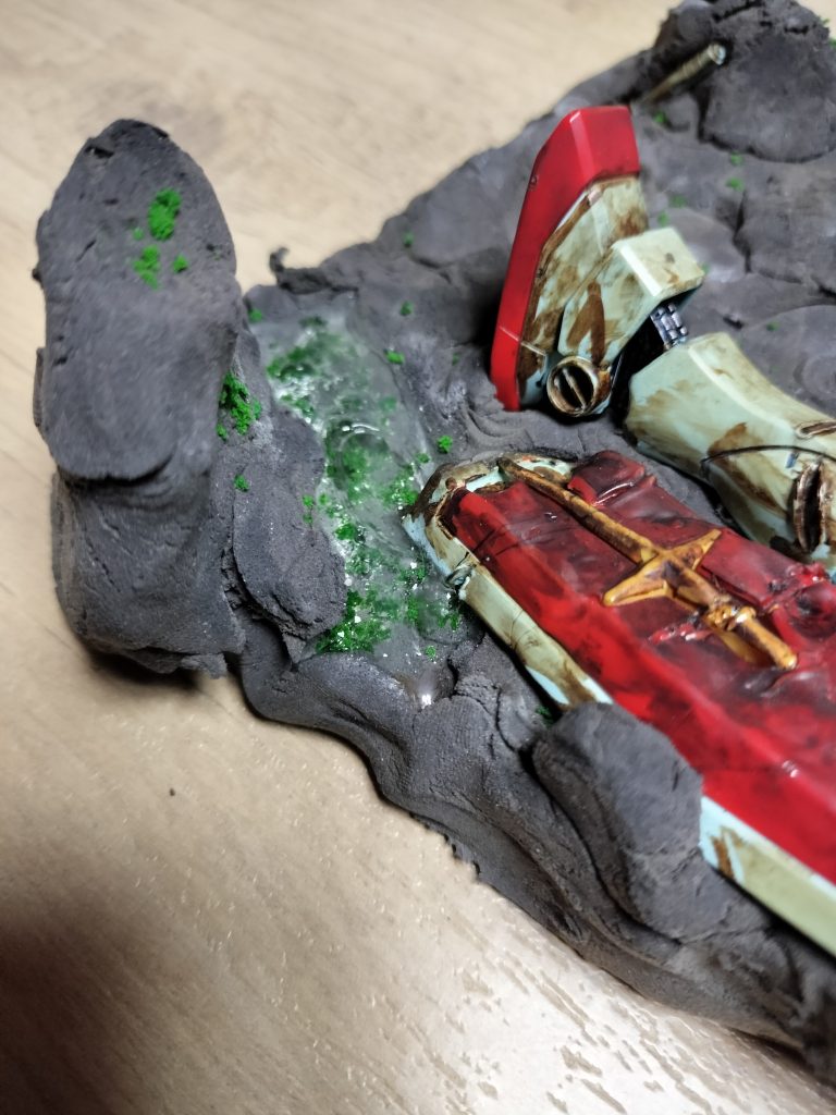 地味にかなり手間のかかったレジン川