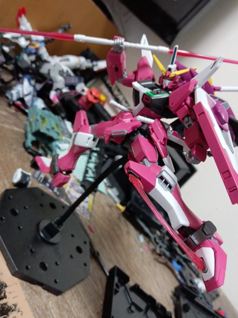 インフィニットジャスティスガンダム（完成）–2枚目/制作者：ジャア．エズナビリ