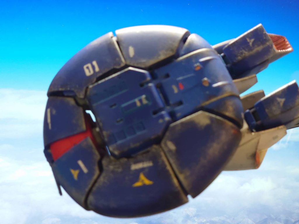 変形させました。