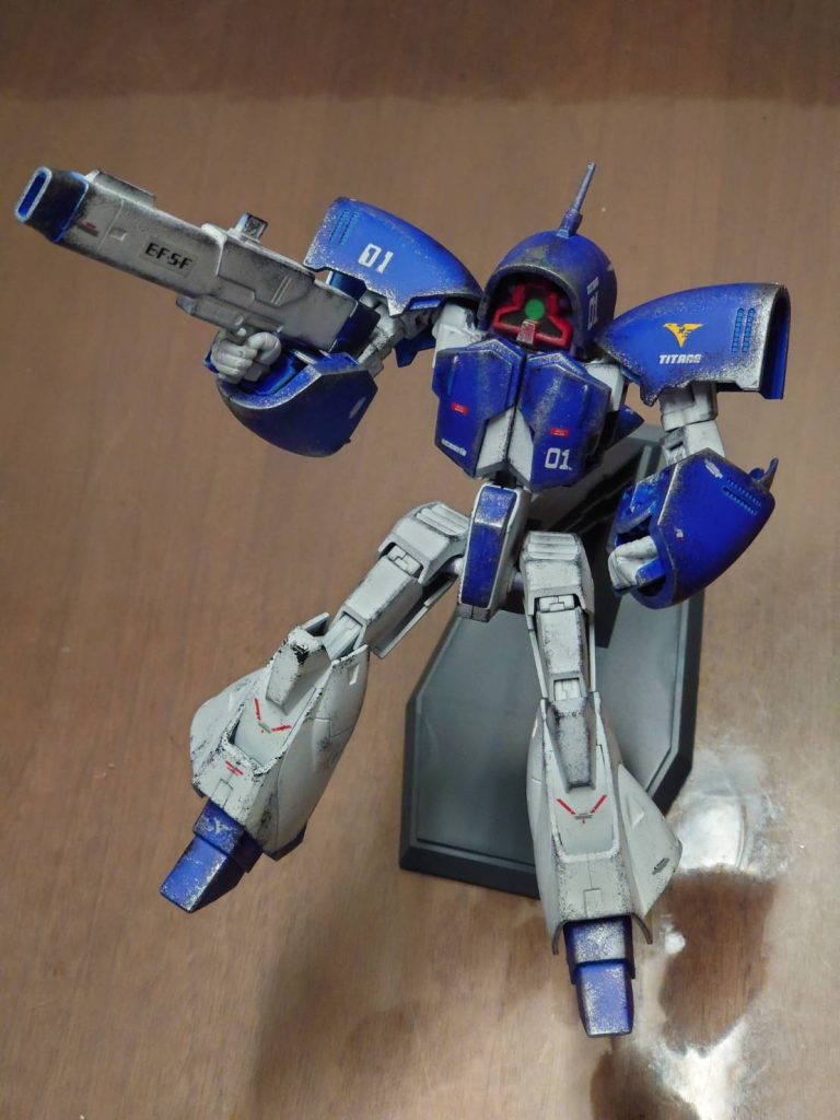 完成直後。意外と良いカラーでお気に入りです。