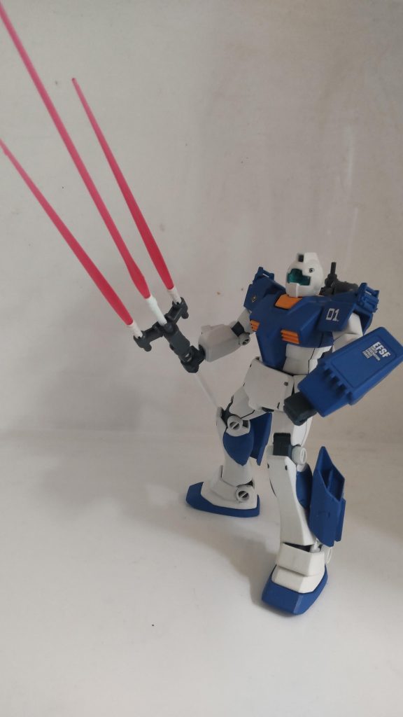 なんちゃってビームトライデント。ジェネレータ出力的にキビしそうだけど。