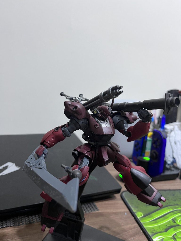 更にバズーカをガトリングに交換