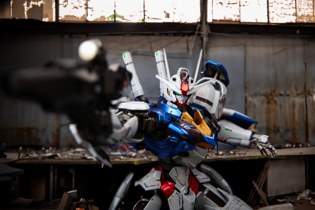 FM ガンダムエアリアル/ 延長パーツ＝メタルビルド–5枚目/制作者：SONG_SION