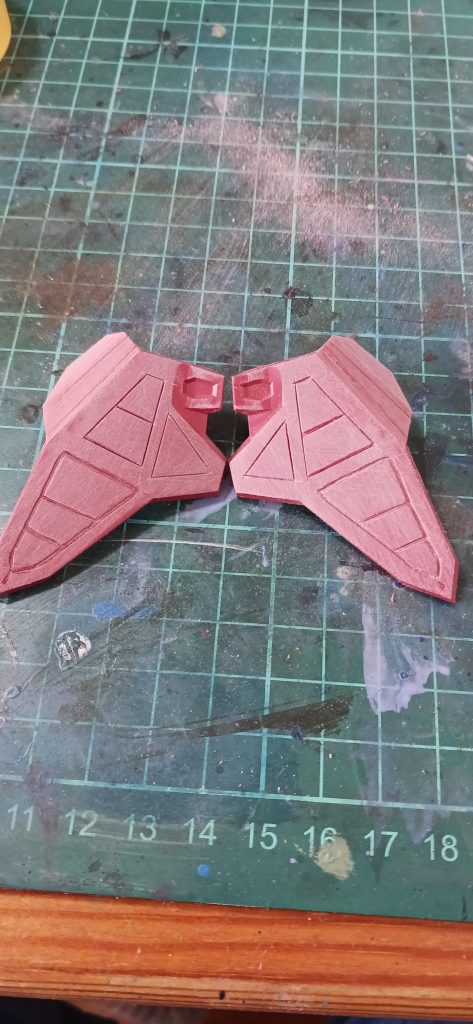 初めてのスジボリ。ガタガタ(^_^;)