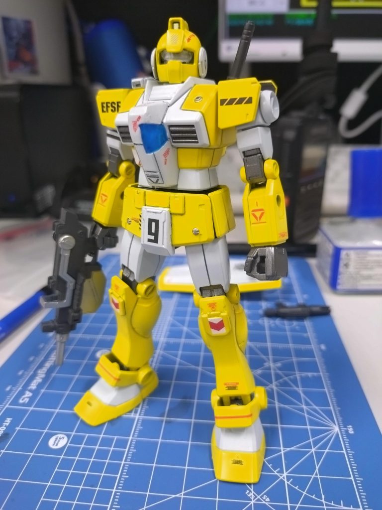 ・デカール完了ウェザリング前の状態ですここから結構汚したのですが撮影技術がイマイチなのでウェザリングがほぼ目立ってないです🥲