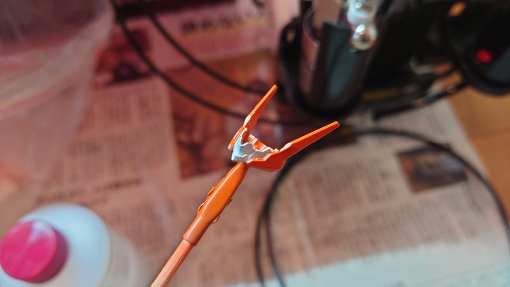 顔のマスキングです。不器用勢の最難関！