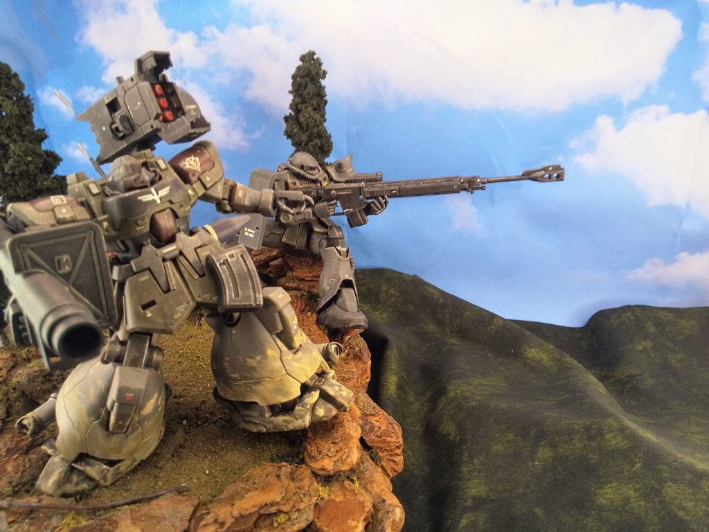 ≪アルファリーダーより各機≫≪これよりアルファチームは目標への制圧射撃を開始≫≪各チームは着弾確認後 目標に突入せよ≫≪アルファは支援砲撃を継続 1分後に続いて突入する≫≪Over!!≫対艦ライフルは宇宙用装備だぁ?細けぇコタぁ気にすんな!雰囲気だ!←