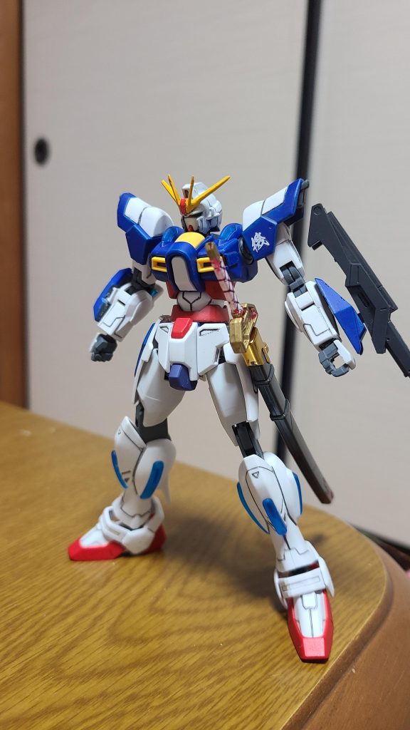 おまけ１強化前の状態某境界戦機のメイレスケンブみたいな戦い方をする機体のイメージです