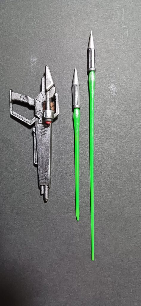 ビームライフルも、鉄ぽく。つ