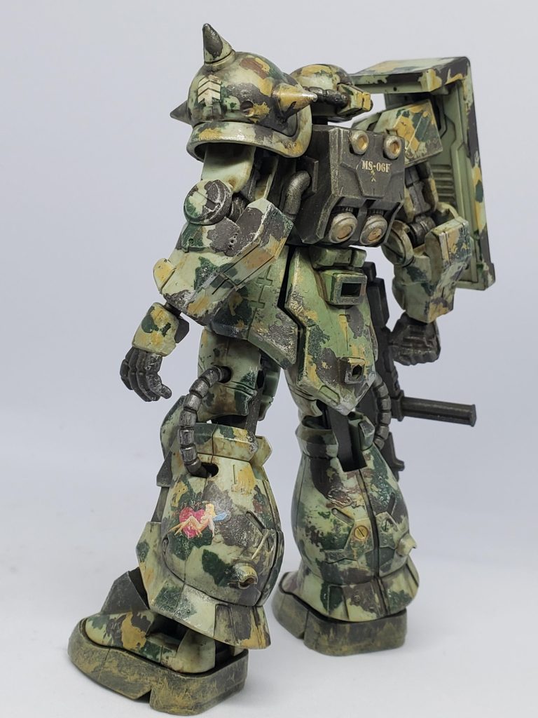 迷彩は漢の浪漫？Gフレームザク–3枚目/制作者：英吉