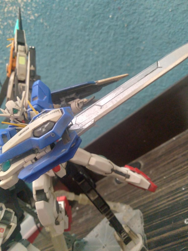 Exia is the agile close quarters combat unit