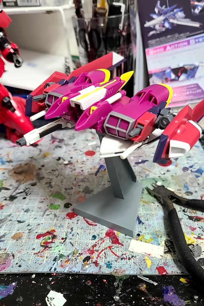 リフターも手を加えるファトゥム01の特徴である殺意マシマシの角は残したかったけど敢えて無くしてみることに