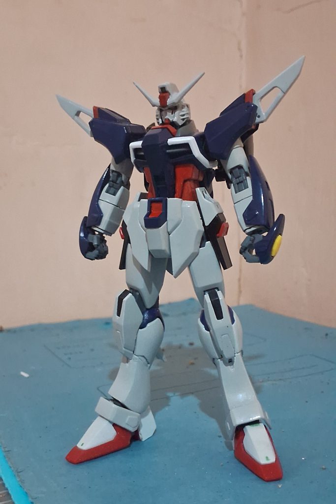 Add 1mm plastic plate to the hind legs.