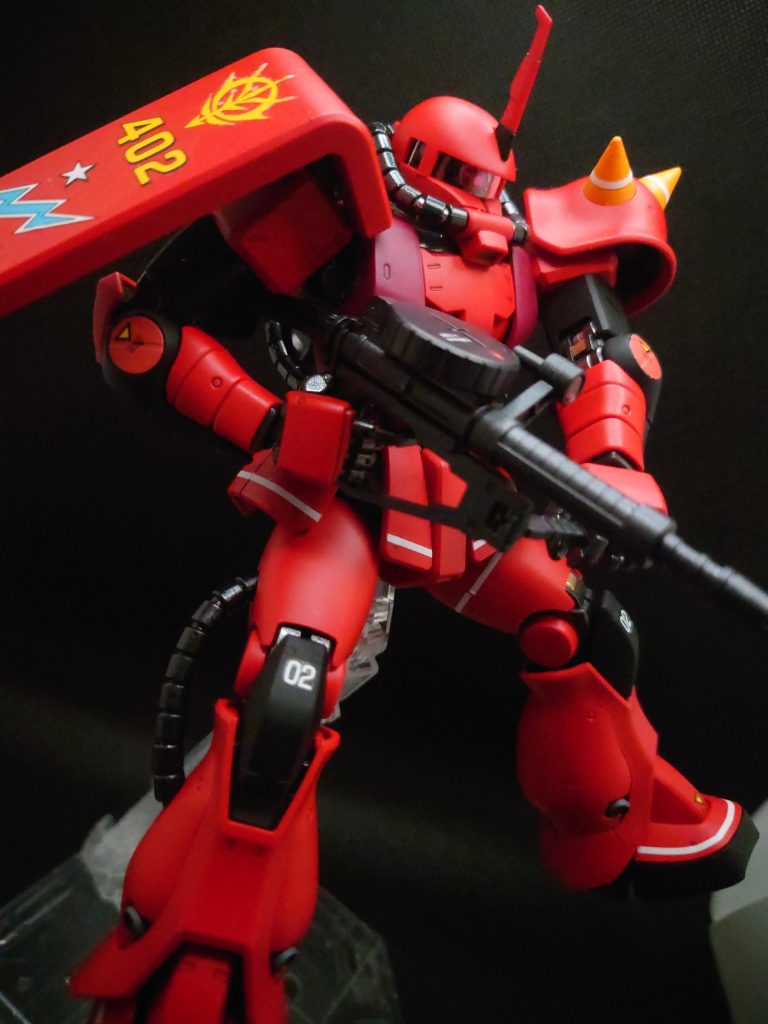 metal composite風にしたくて、パイプの繋ぎや関節はメタリック塗装しています。