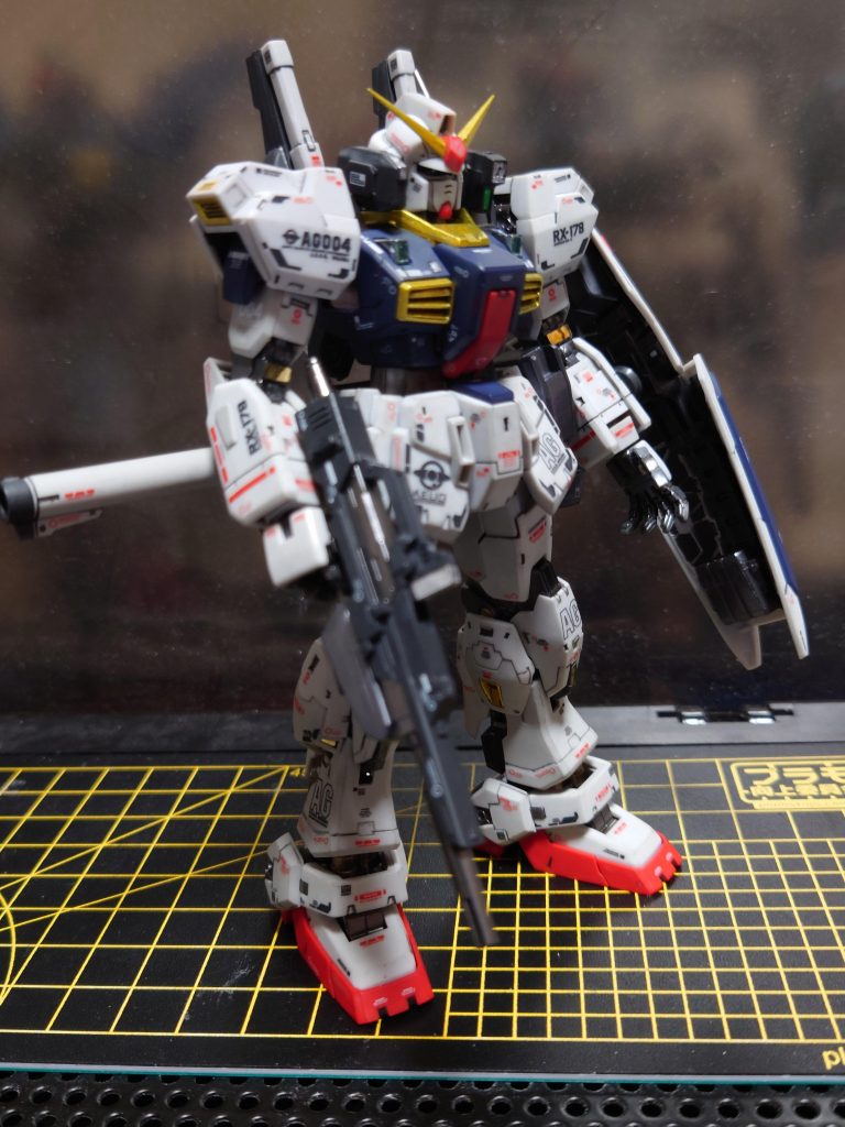 Mark IIのビームライフルって、うまく表現出来ないけど、ちょうどいいカッコよさで、気に入ってます。