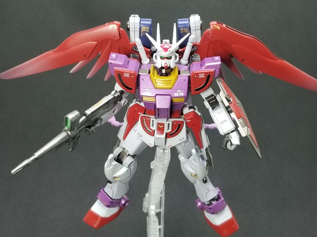 こちらはサムネ元ショット。いゃ~今弄ってるエクシードギャラクシーもそうだけど、今更ながらエントリーグレードって素晴らしい❗無限の可能性がありますね👍