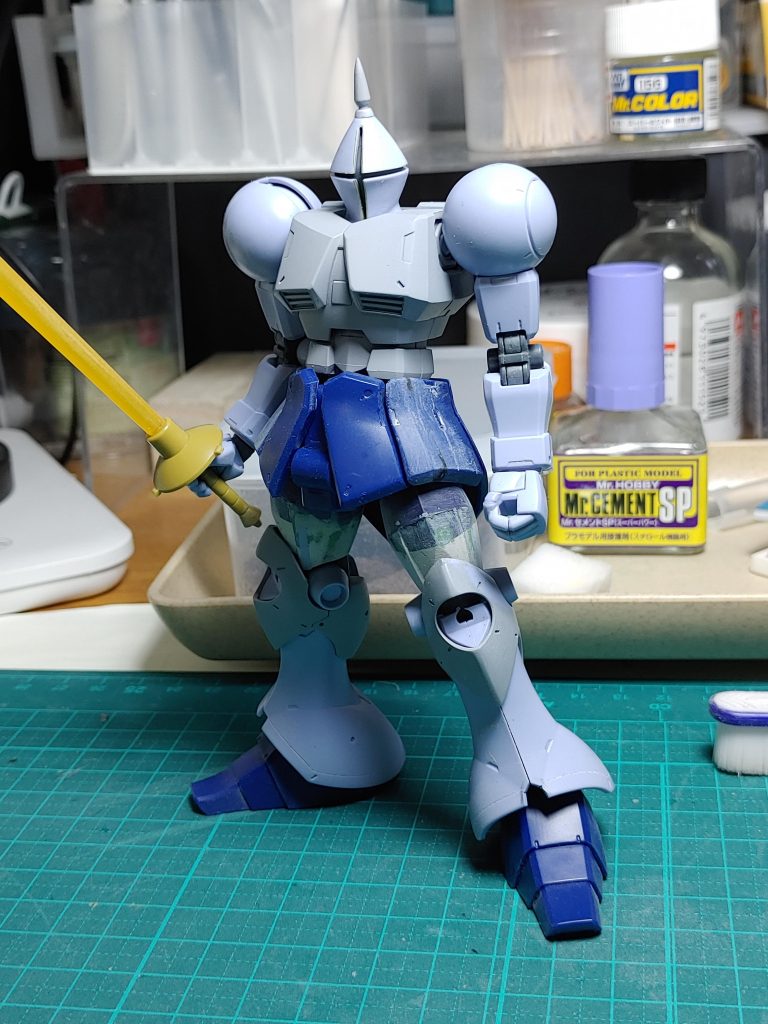 HGUCギャン（リバイブ）–3枚目/制作者：YAKISOBA