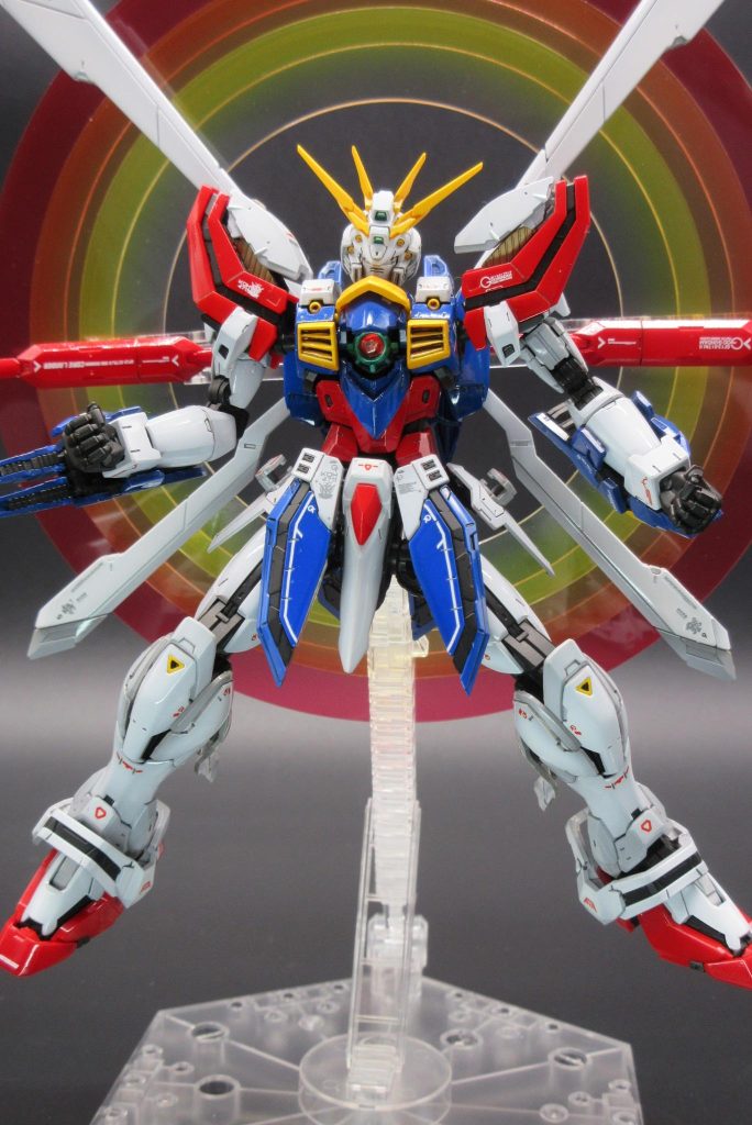 RGゴッドガンダム–4枚目/制作者：こてつ