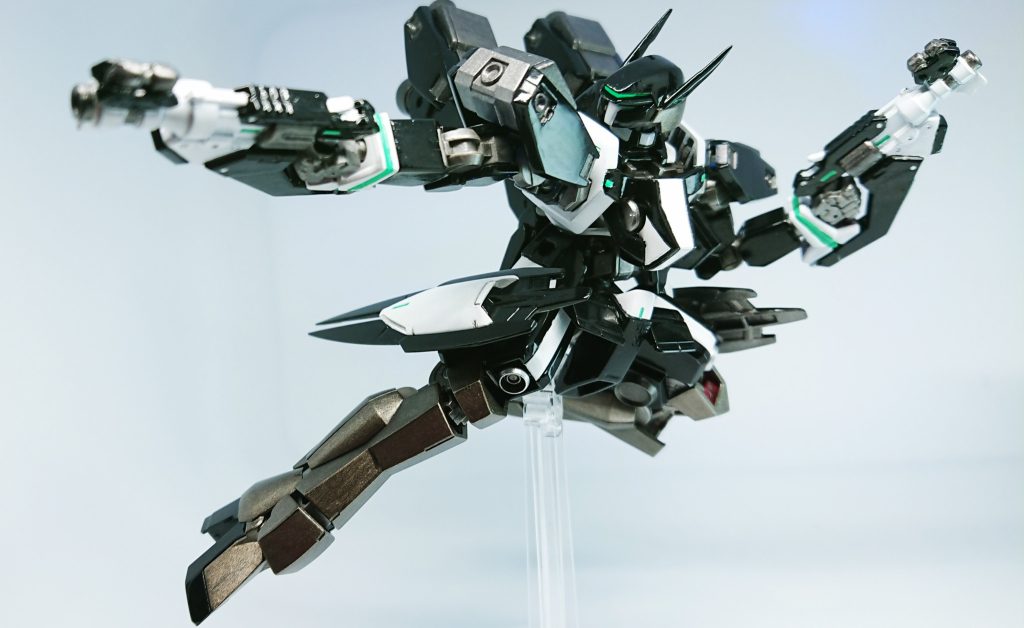 おなじみの撃ち方です。膝裏の塗り忘れが恥ずかしい😳💦