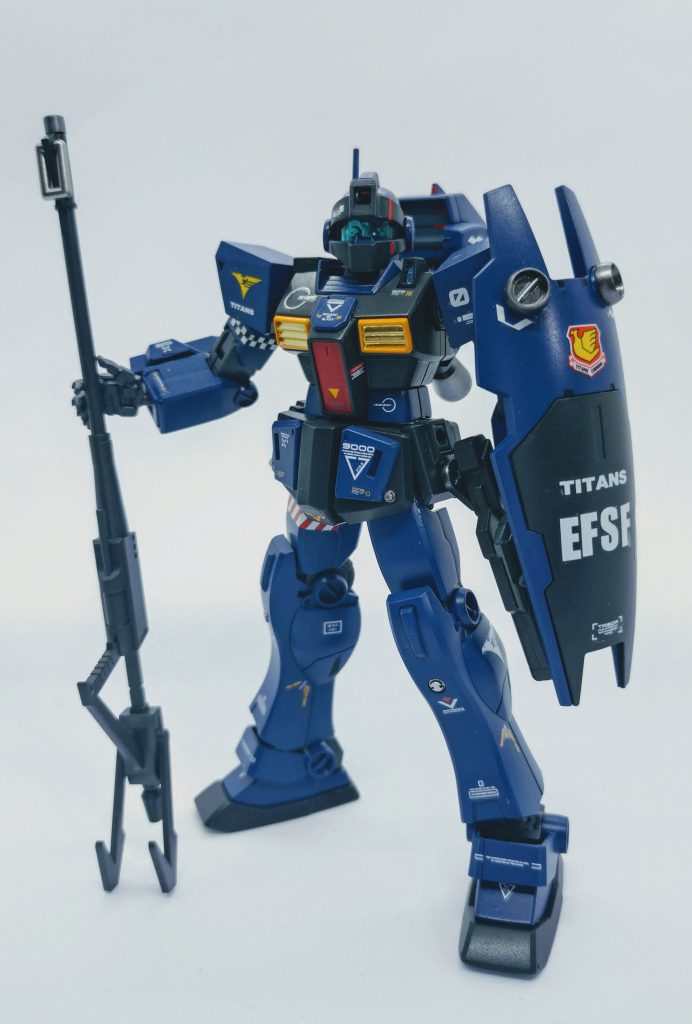 ・正面このガンプラはXで個人が主催していた模型企画出品用に制作しましたコンセプトはセミストライカーのスナイパーバージョン