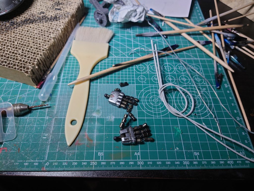 RG ジオング　フル塗装–6枚目/制作者：nezumi