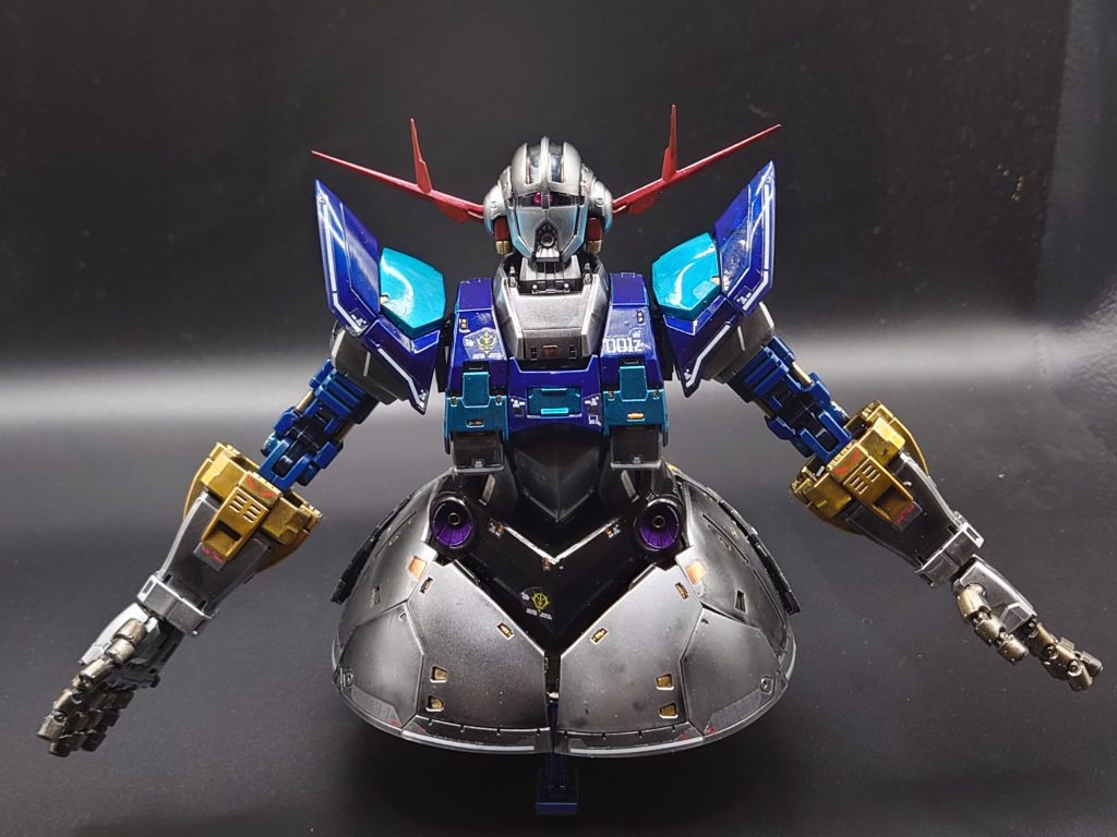 RG ジオング　フル塗装–2枚目/制作者：nezumi