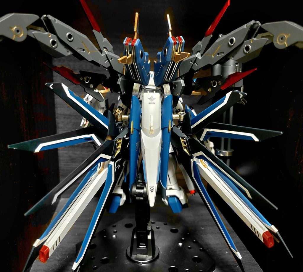 後ろはこんな感じで良い感じにゴテゴテしてます。