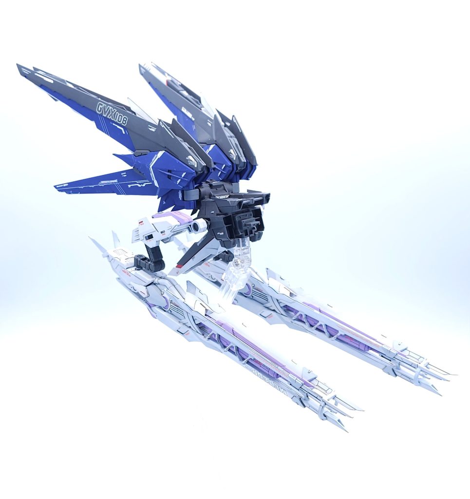 ミーティアシルエットライジンストライカーにウイングバインダーを接続