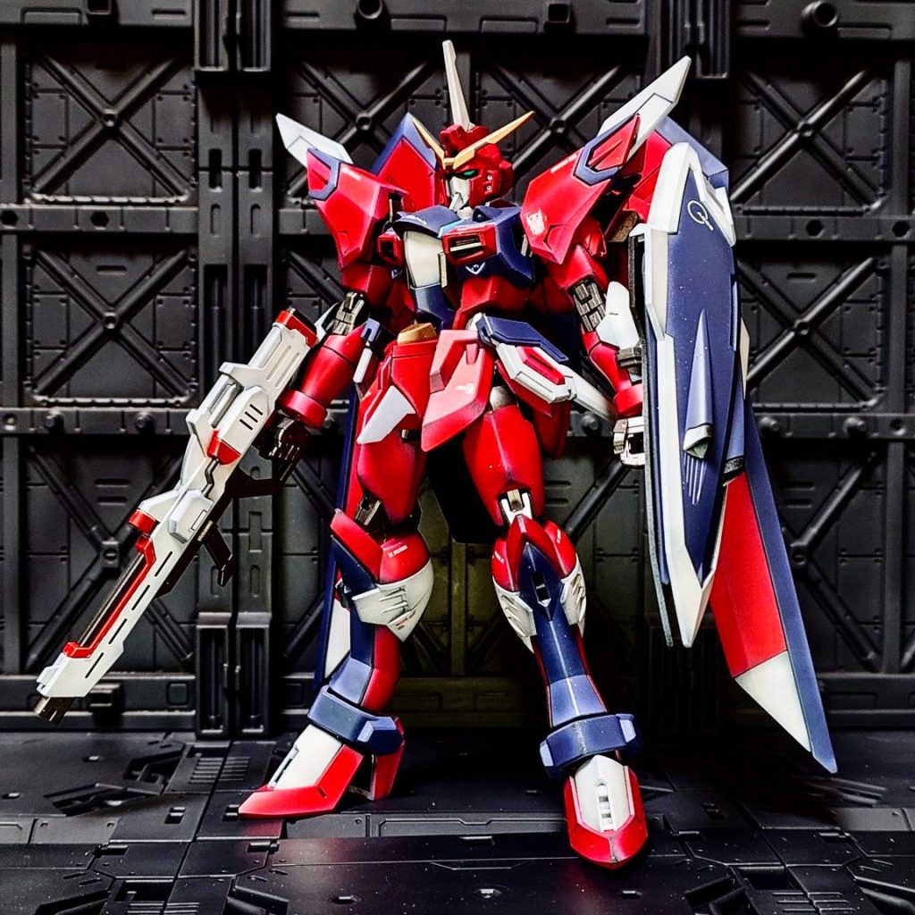 【ガンプラ完成品】HG イモータルジャスティス 全塗装 HG イモータルジャスティス 全塗装 | えむとしさんのガンプラ
