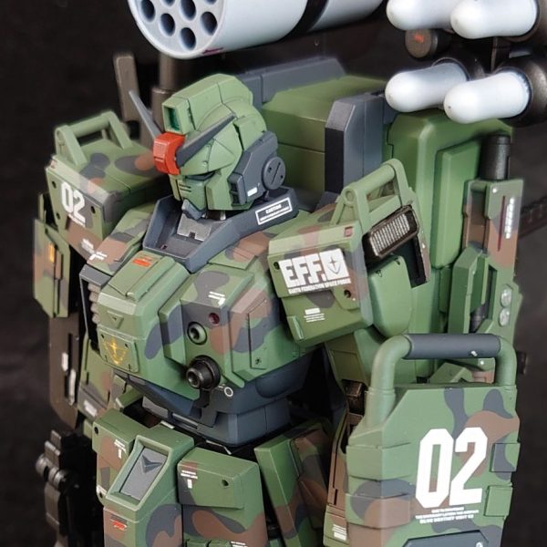 陸戦型ガンダム 迷彩塗装 HGUC｜wat798さんのガンプラ作品｜GUNSTA（ガンスタ）